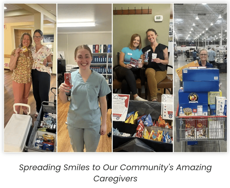 Snacks on Wheels: Spreading Smiles to Our Community’s Amazing Caregivers!